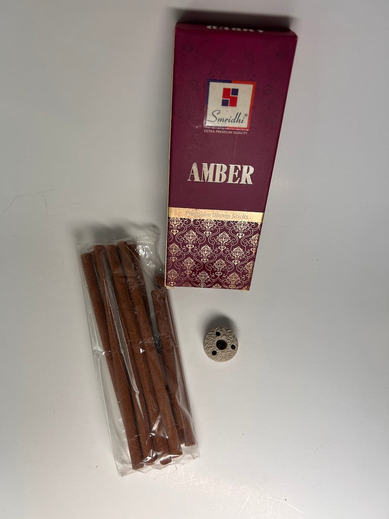 Premium Dhoop with Ceramic Holder