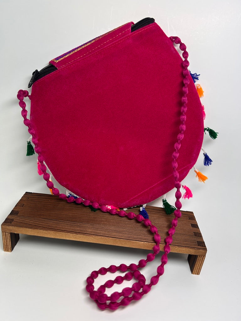 Mirror-Work Bag, Magenta