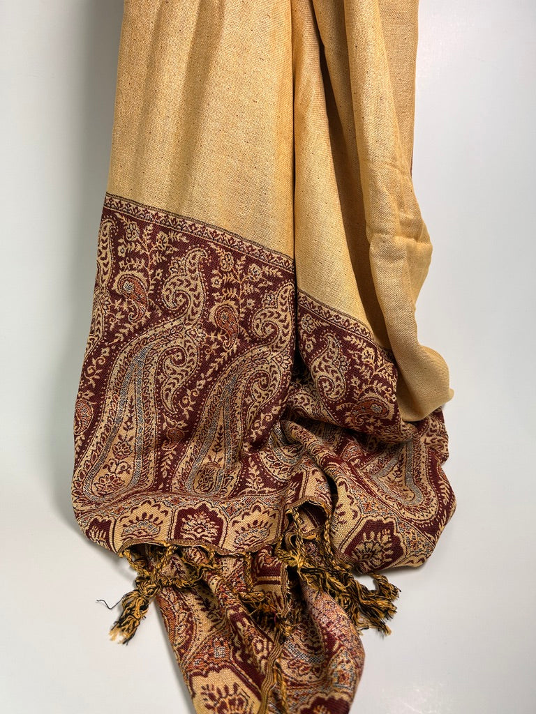 Reversible Varanasi Cotton-Silk Shawl