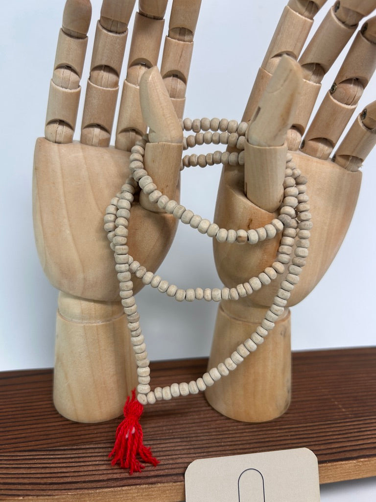 Tulsi Mala — Traditional Holy Basil Wood Prayer Beads