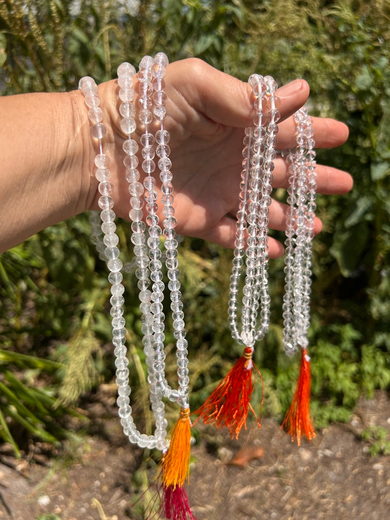 Clear Quartz / Sphatik Mala — view 8