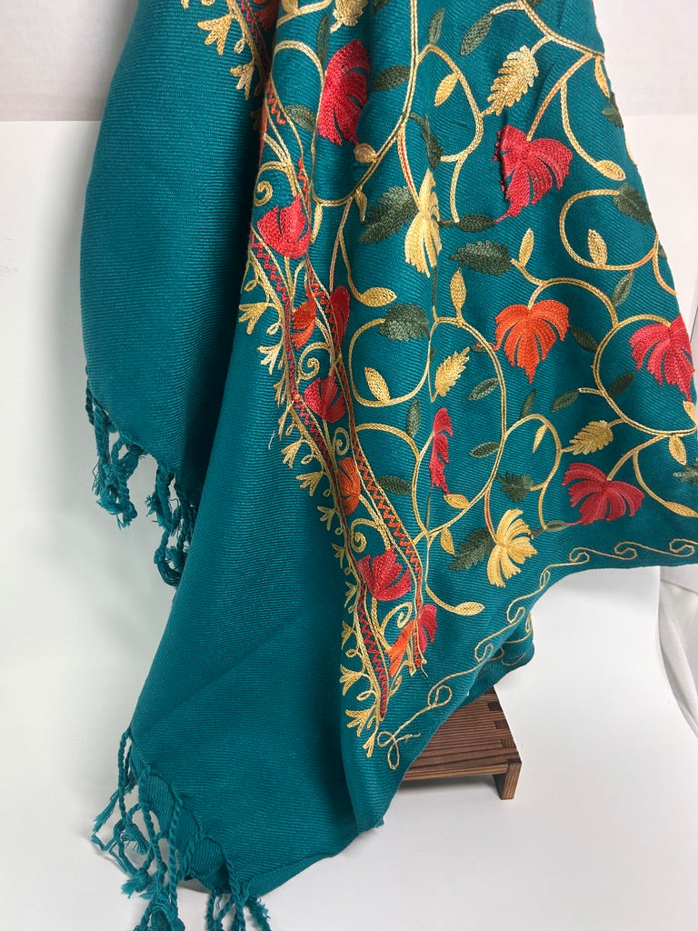 Traditional Embroidered Shawl