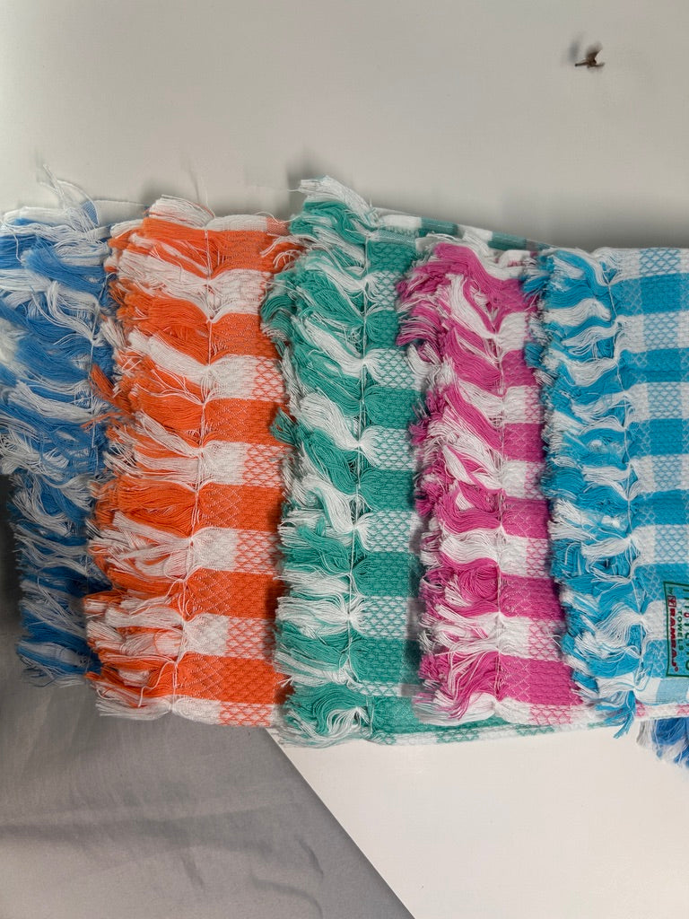 Woven Check Tea Towel