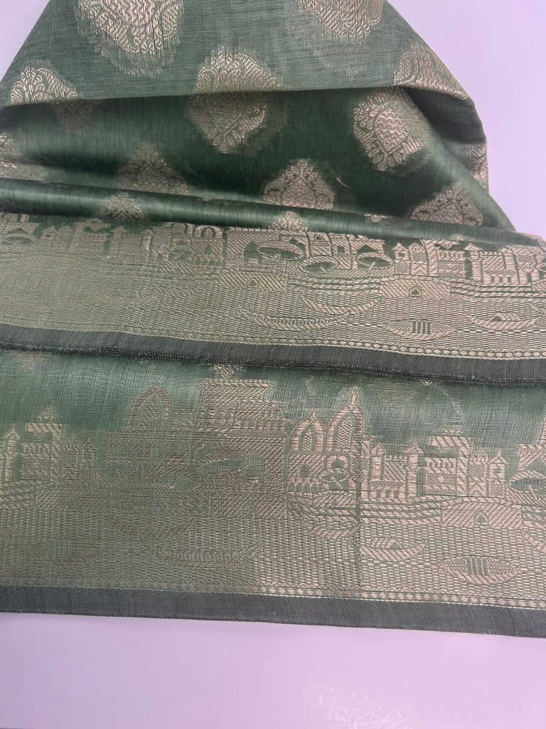 Varanasi Pilgrimage Woven Statement Wrap