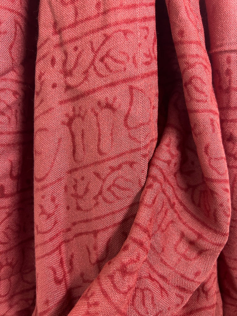 Brushed Cotton Printed Scarf