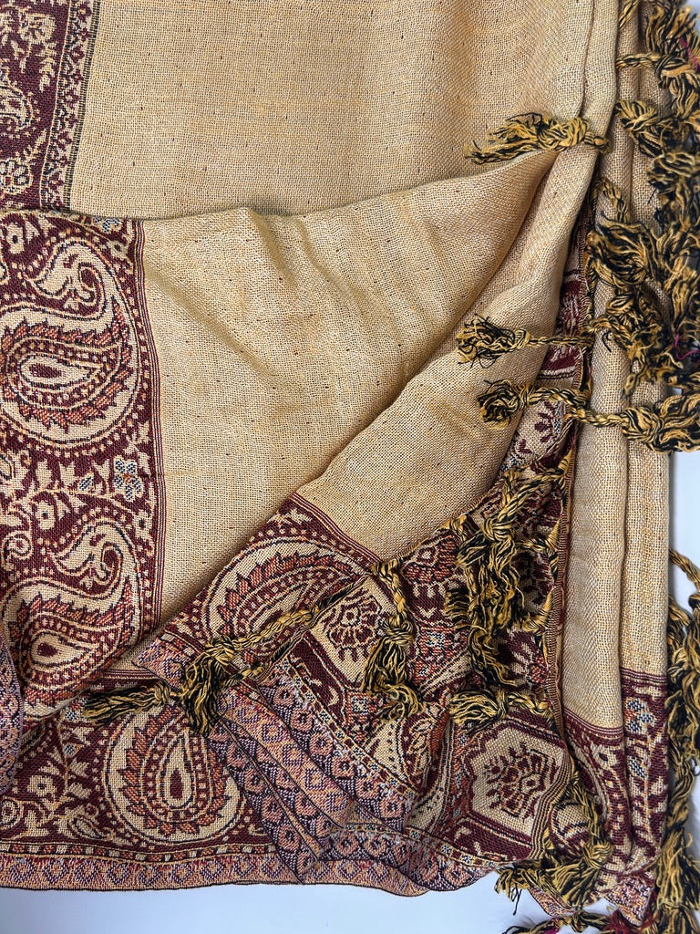 Reversible Varanasi Cotton-Silk Shawl