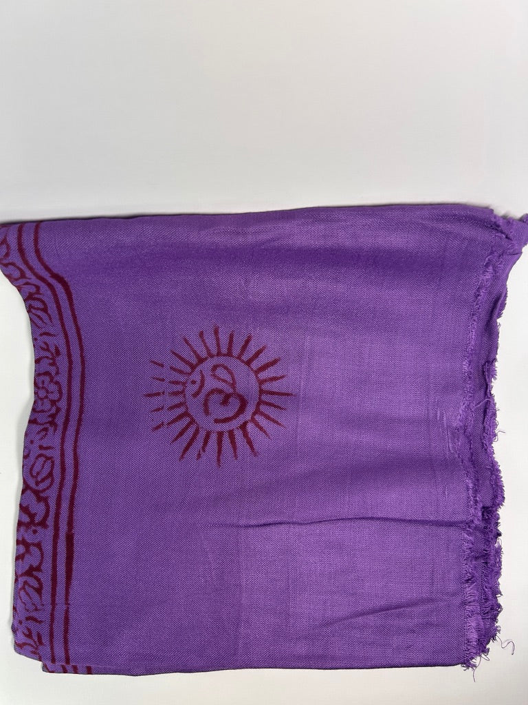 Brushed Cotton Printed Scarf