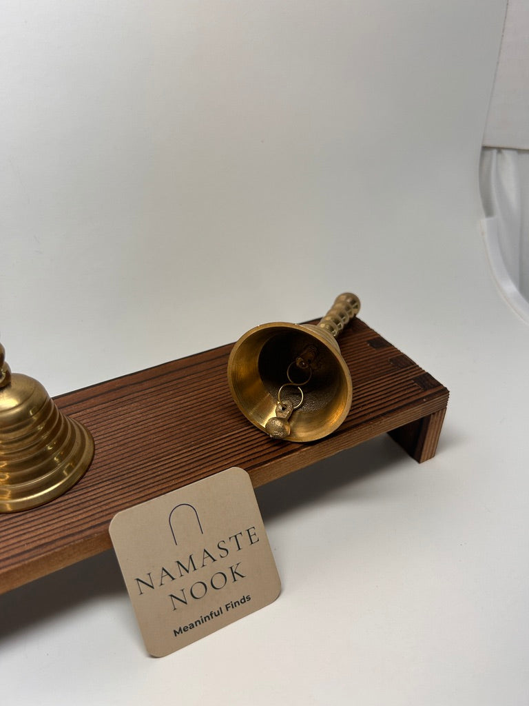 Brass Puja Bell — Small, Clear Tone — view 2