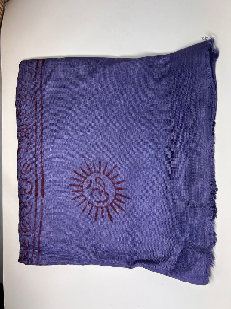 Brushed Cotton Printed Scarf