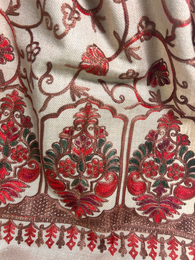 Traditional Embroidered Shawl