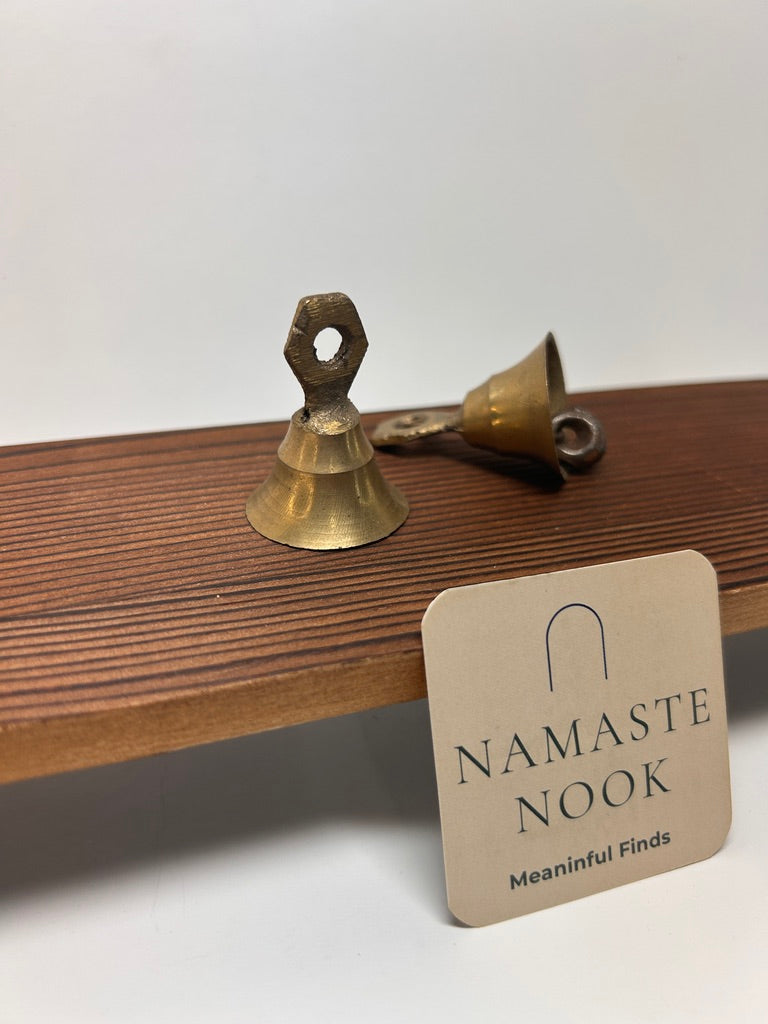 Mini Brass Puja Bell — view 3