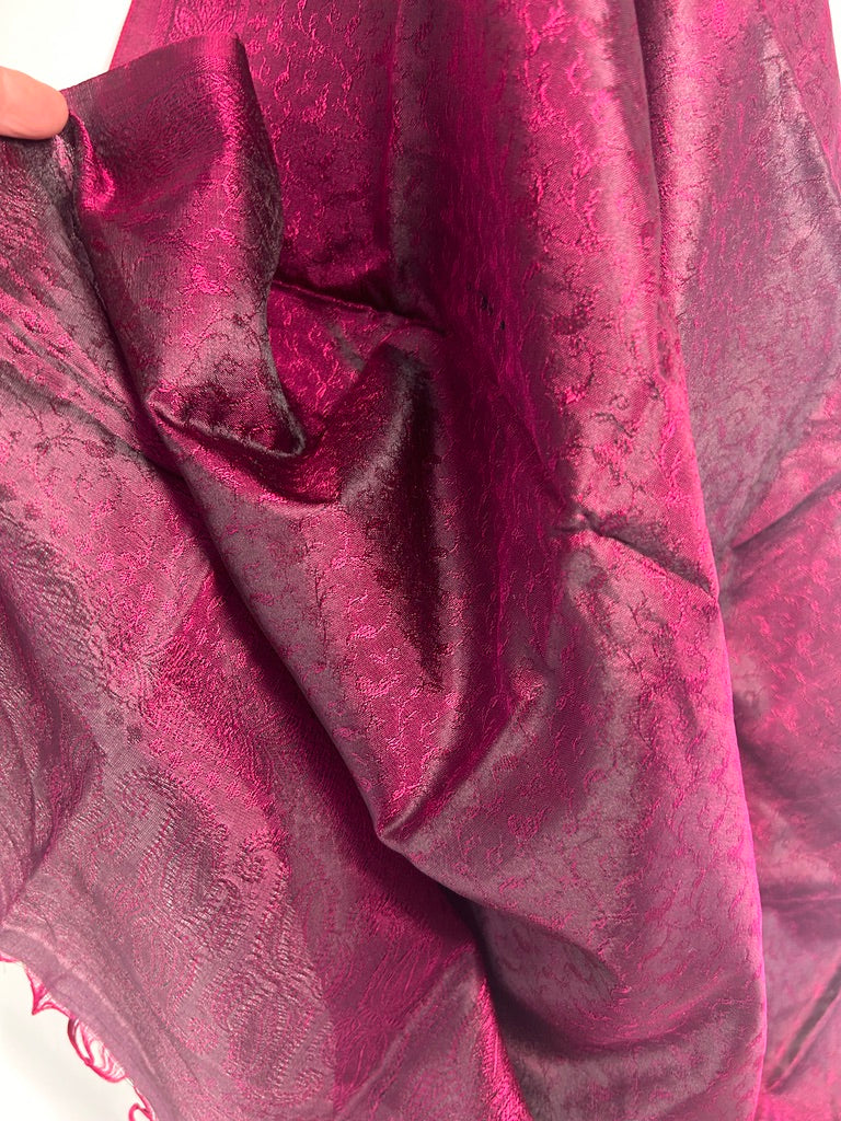 Reversible Woven Silk Scarf