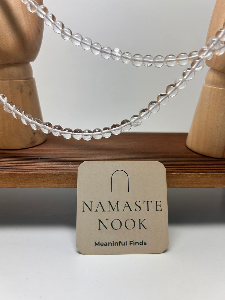 Clear Quartz / Sphatik Mala — view 2