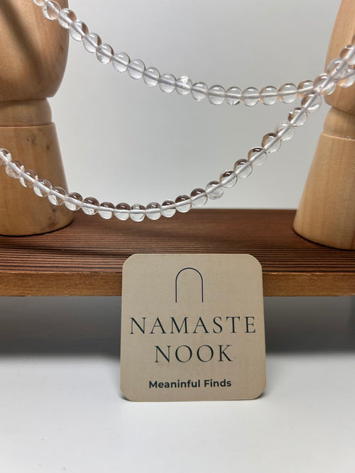 Clear Quartz / Sphatik Mala — view 2