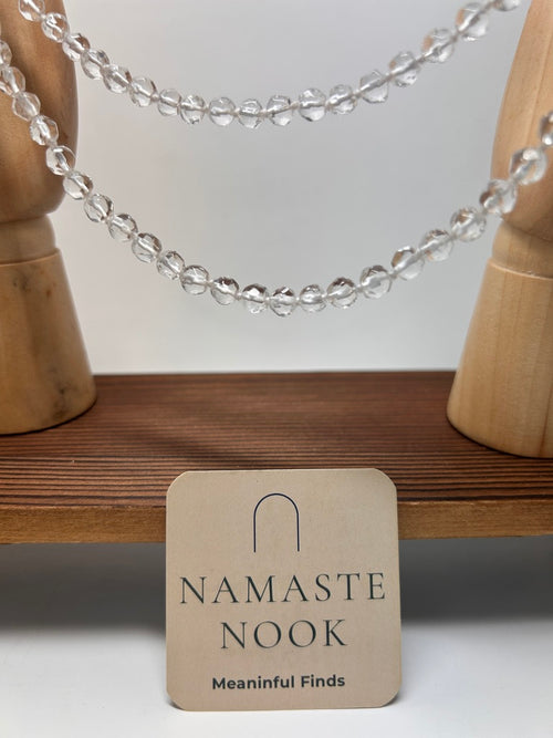 Clear Quartz / Sphatik Mala — view 1