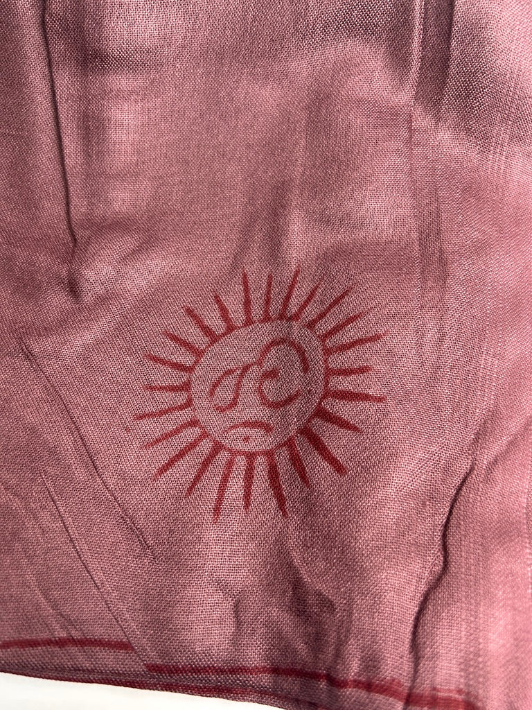 Brushed Cotton Printed Scarf