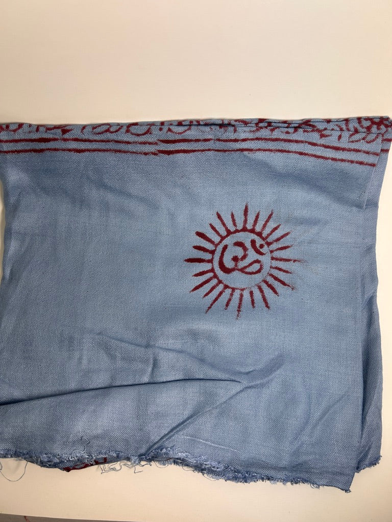 Brushed Cotton Printed Scarf
