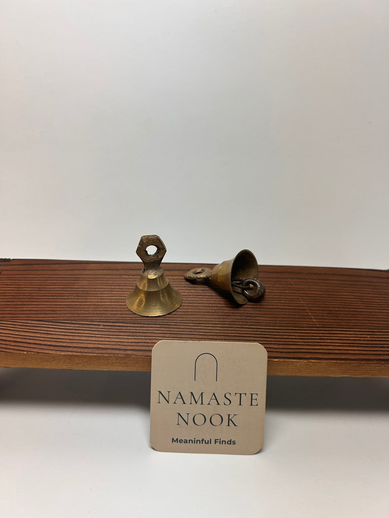 Mini Brass Puja Bell — view 2