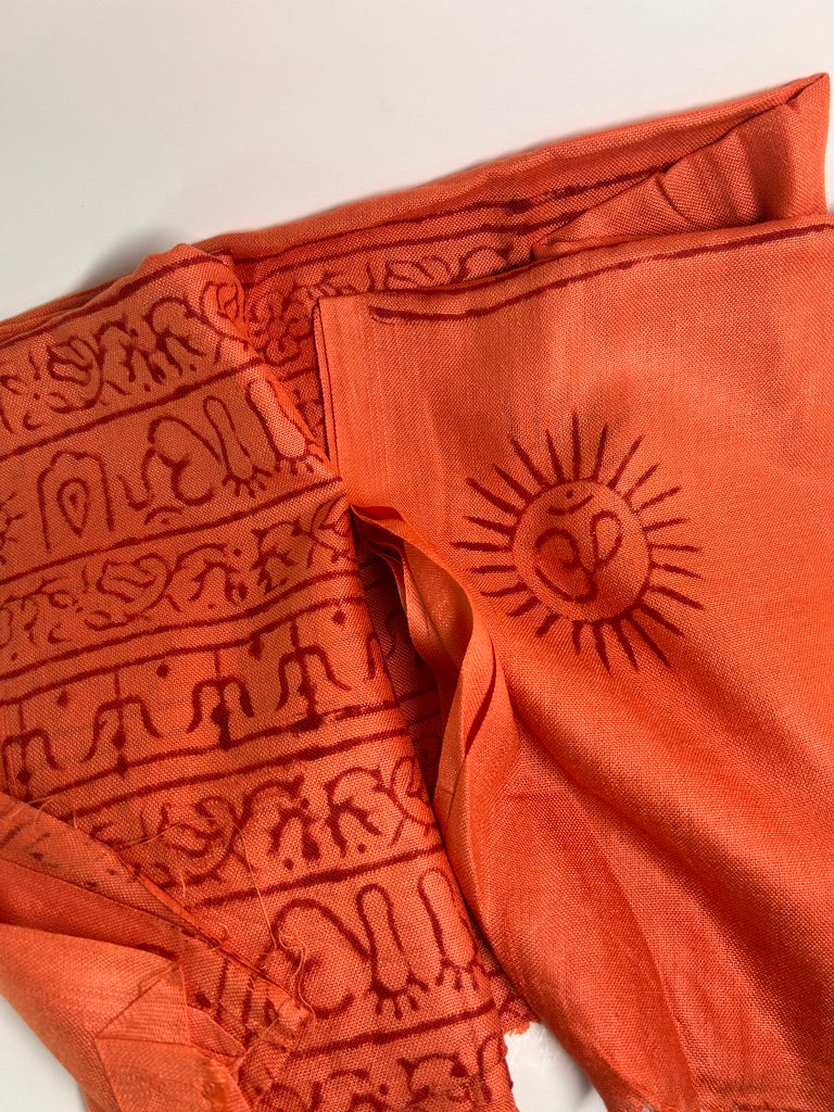 Brushed Cotton Printed Scarf