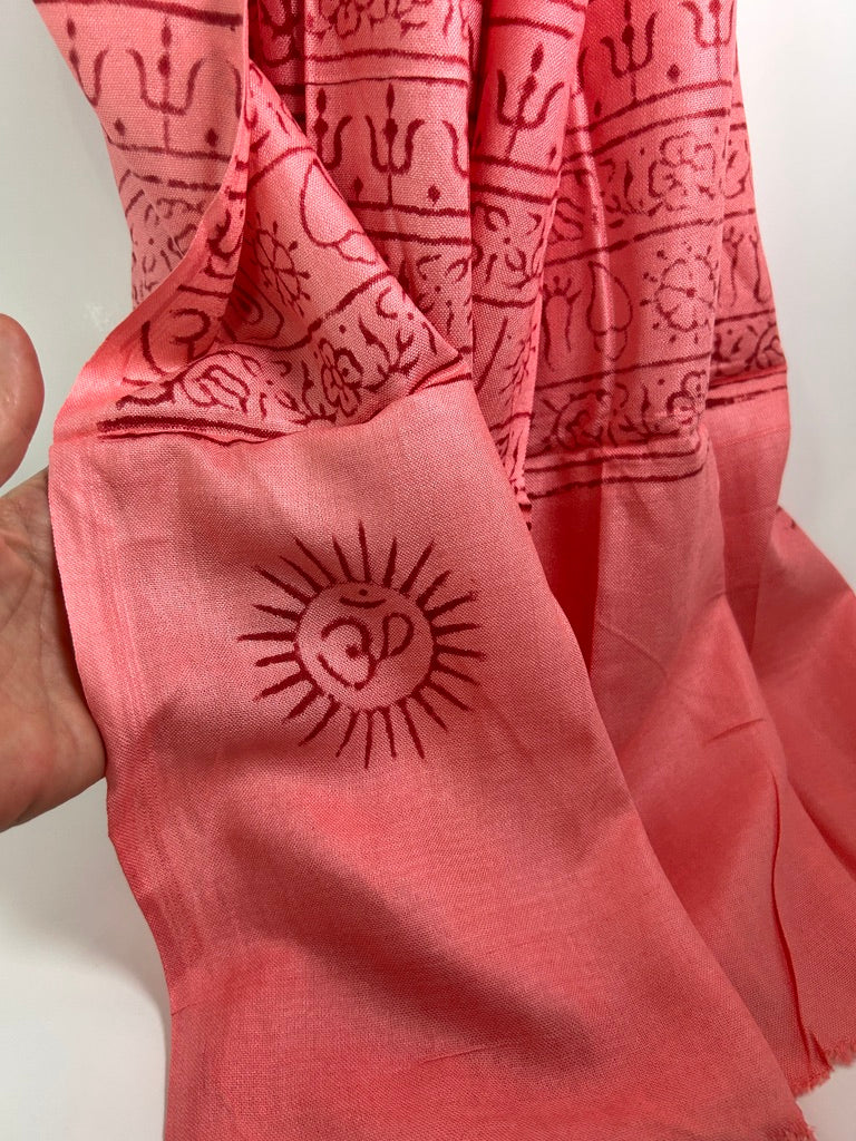 Brushed Cotton Printed Scarf