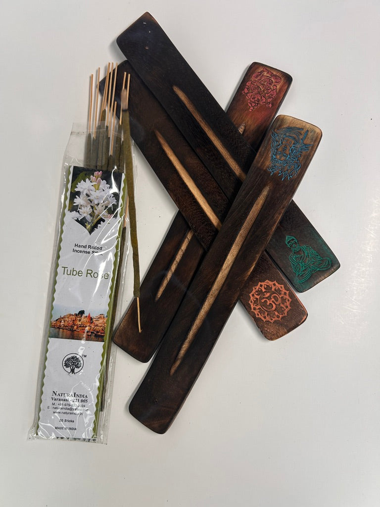 Bamboo Incense Holder