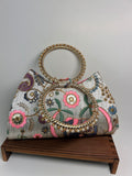 Embroidered Clutch
