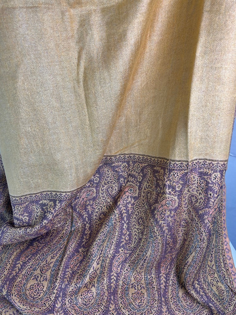 Reversible Varanasi Cotton-Silk Shawl