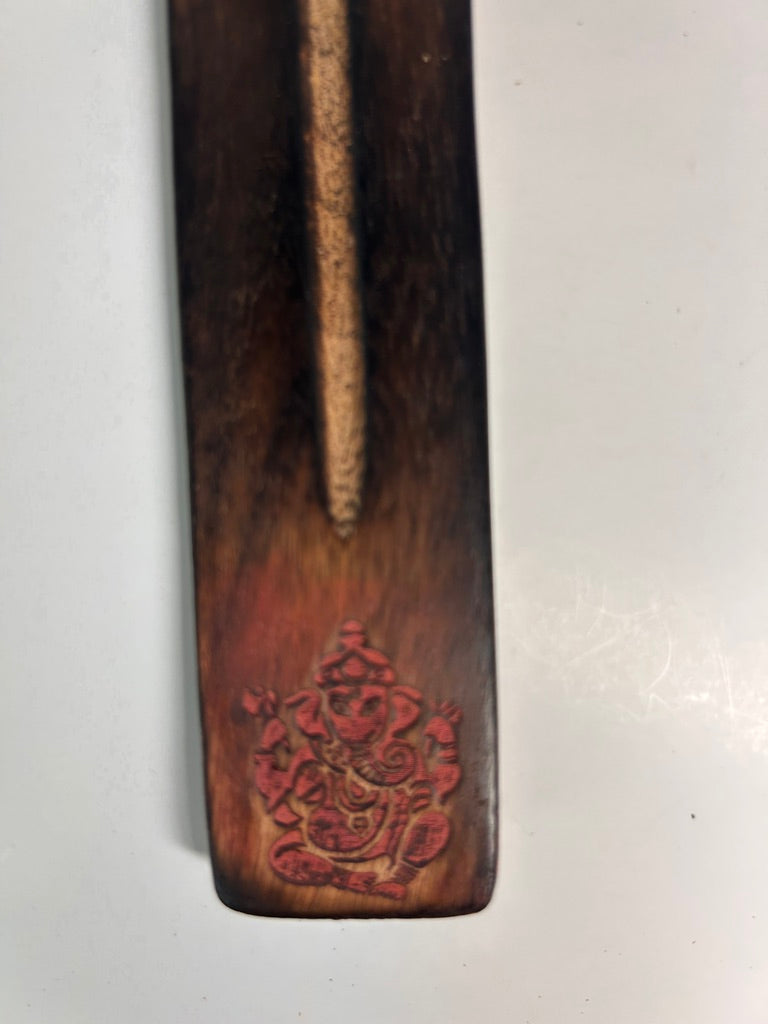 Bamboo Incense Holder – Ganesh