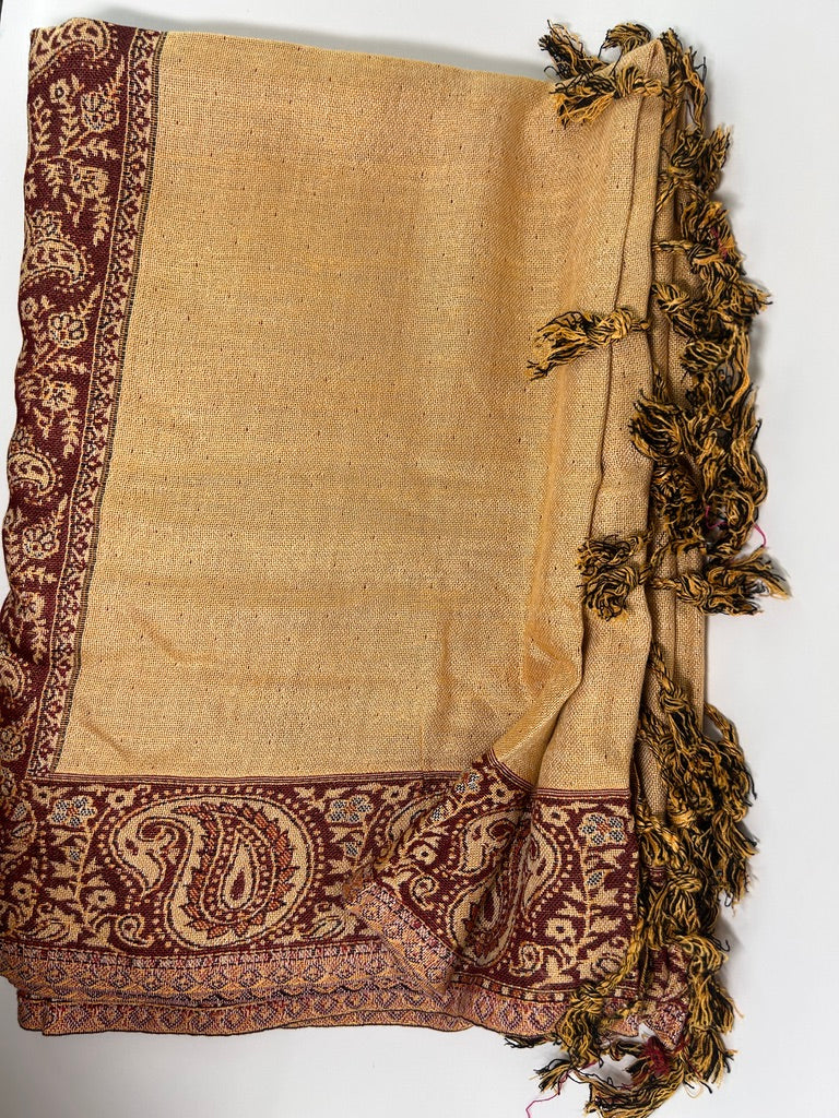 Reversible Varanasi Cotton-Silk Shawl