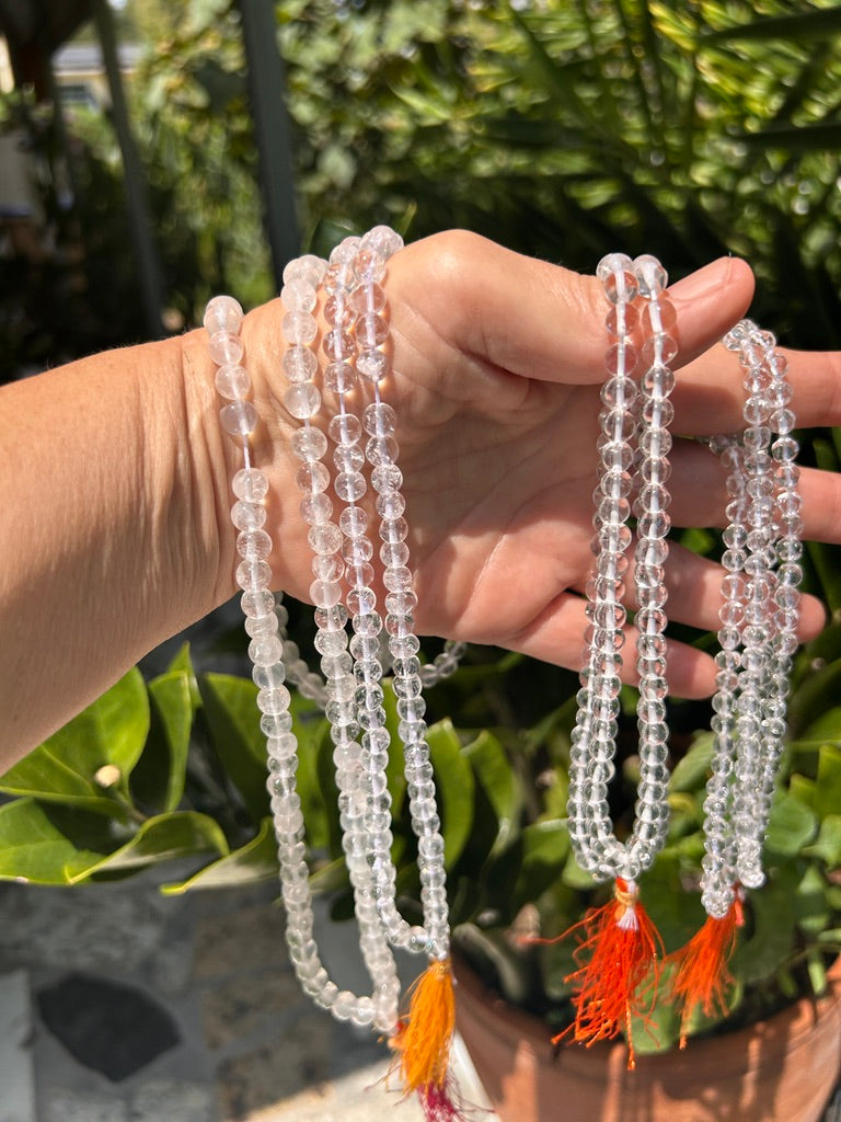Clear Quartz / Sphatik Mala — view 5