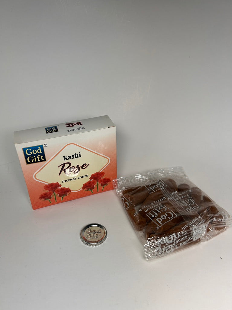 Kashi Incense Cones – Rose