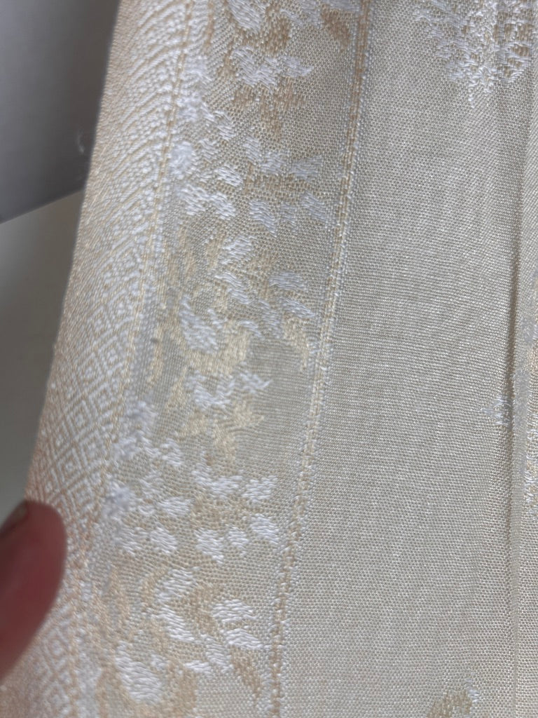 Varanasi Woven Cotton Scarf – Blush