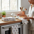 Printed Cotton Tea Towel — view 1